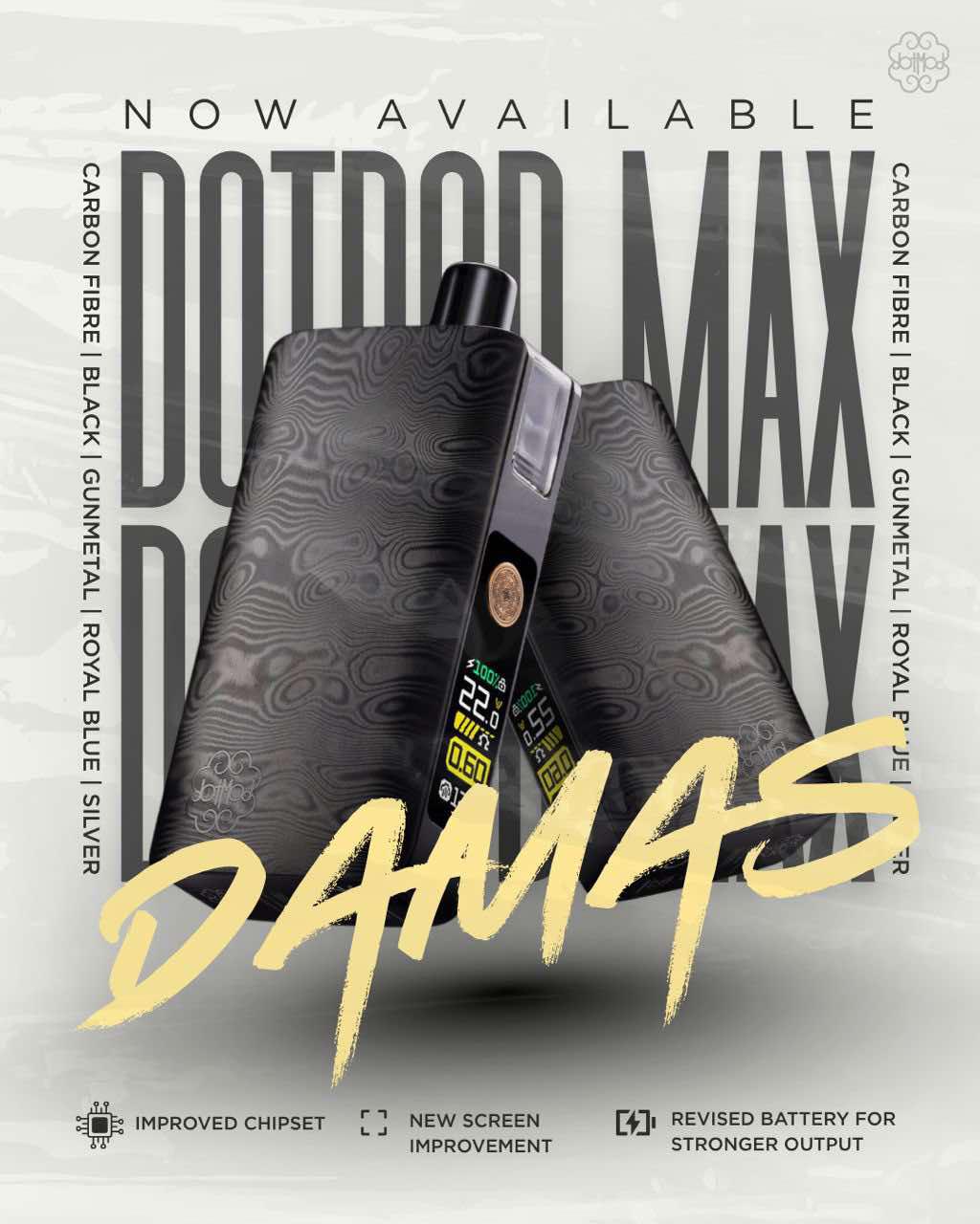 Dotpod MAX Damas 煙彈套組